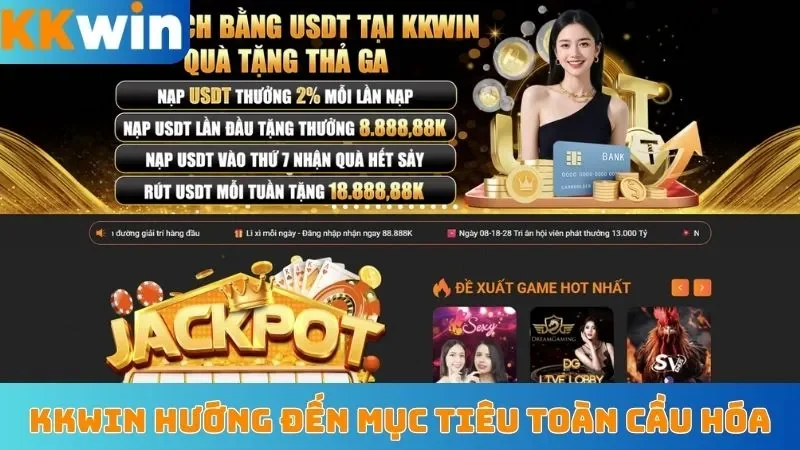 Giới thiệu KKWin hướng đến mục tiêu toàn cầu